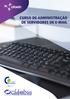 CURSO DE ADMINISTRAÇÃO DE SERVIDORES DE