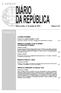 I SÉRIE ÍNDICE. Assembleia da República. Ministério da Agricultura, do Mar, do Ambiente e do Ordenamento do Território