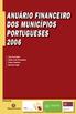 ANUÁRIO FINANCEIRO DOS MUNICÍPIOS PORTUGUESES 2006