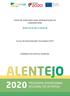 AVISO DE CONCURSO PARA APRESENTAÇÃO DE CANDIDATURAS AVISO Nº ALT Cursos de Especialização Tecnológica (CET) DOMÍNIO DO CAPITAL HUMANO