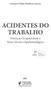 ACIDENTES DO TRABALHO