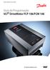 Guia de Programação VLT DriveMotor FCP 106/FCM 106