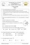 Escola Secundária com 3º ciclo D. Dinis 11º Ano de Matemática A Tema I Geometria no Plano e no Espaço II. 1º Teste de avaliação.