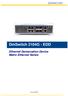 DmSwitch 2104G - EDD. Ethernet Demarcation Device Metro Ethernet Series