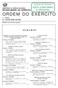 ORDEM DO EXÉRCITO S U M Á R I O 1.ª SÉRIE N.º 4/30 DE ABRIL DE 2002 MINISTÉRIO DA DEFESA NACIONAL ESTADO-MAIOR DO EXÉRCITO