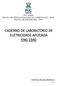 PUC GOIÁS ESCOLA DE CIÊNCIAS EXATAS E DA COMPUTAÇÃO ECEC ESCOLA DE ENGENHARIA - ENG CADERNO DE LABORATÓRIO DE ELETRICIDADE APLICADA ENG 1540