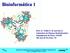 Bioinformática 1. Prof. Dr. Walter F. de Azevedo Jr. Laboratório de Sistemas BioMoleculares. Departamento de Física. UNESP São José do Rio Preto. SP.