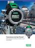 Transmissor de Gás PrimaX Detecção de gás versátil para atender às suas necessidades