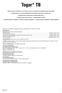 Togar* TB ANTES DE USAR O PRODUTO LEIA O RÓTULO, A BULA E A RECEITA E CONSERVE-OS EM SEU PODER.