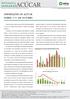 Informativo EXPORTAÇÕES DE AÇÚCAR SOBEM 11% EM OUTUBRO. 06/novembro/2017. Informativo Semanal sobre Tendências de Mercado N o 700