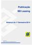 Publicação BB Leasing Balanço do 1º Semestre/2014