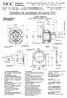 home page :   Detalhes de instalação do motor 310 Ø230 Face de montagem