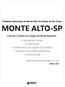 Prefeitura Municipal de Monte Alto do Estado de São Paulo MONTE ALTO-SP. Comum a Todos os Cargos de Nível Superior: