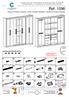 Ref ** ** Ropero 8 Puertas 4 Cajones / 8-Door 4-Drawer Wardrobe / Roupeiro 8 Portas 4 Gavetas