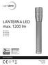 LANTERNA LED max lm