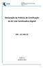 Declaração de Práticas de Certificação da AC Link Certificadora Digital