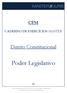 CEM CADERNO DE EXERCÍCIOS MASTER. Direito Constitucional. Poder Legislativo