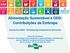 Alimentação Sustentável e ODS: Contribuições da Embrapa