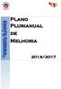 Plano Plurianual. Melhoria