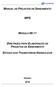 MANUAL DE PROJETOS DE SANEAMENTO MPS MÓDULO DIRETRIZES PARA ELABORAÇÃO DE PROJETOS DE SANEAMENTO ESTUDO DOS TRANSITÓRIOS HIDRÁULICOS