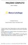 Banco Letshego. Instituição Financeira Data de Entrada em Vigor: 18 de Abril de 2019