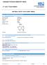 ADENINE FOR BIOCHEMISTRY MSDS. nº CAS: MSDS MATERIAL SAFETY DATA SHEET (MSDS) SEÇÃO 1: Identificação da substância/mistura e da empresa