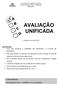 AVALIAÇÃO UNIFICADA 2016/1 ENGENHARIA CIVIL/1º PERÍODO NÚCLEO I CADERNO DE QUESTÕES