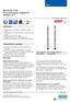 Sonda de nível Para aplicações exigentes Modelo LF-1