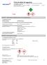 Ficha de dados de segurança em conformidade com o Regulamento (CE) n.º 1907/2006 (REACH) alterado pelo Regulamento (UE) 2015/830