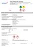 Ficha de dados de segurança em conformidade com o Regulamento (CE) n.º 1907/2006 (REACH) alterado pelo Regulamento (UE) 2015/830