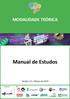 MODALIDADE TEÓRICA. Manual de Estudos