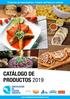 Productos de Centroamérica Prodotti dell America centrale CATÁLOGO DE PRODUCTOS