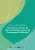 Manual para Gestão do Instrumento Operacional de Compensação Ambiental