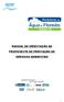 MANUAL DE ORIENTAÇÃO AO PROPONENTE DE PRESTAÇÃO DE SERVIÇOS AMBIENTAIS