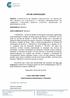 ATO DE CONVOCAÇÃO PROCESSO N 095/2018 CARTA SIMPLES N 069/2018