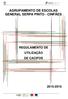 AGRUPAMENTO DE ESCOLAS GENERAL SERPA PINTO - CINFÃES REGULAMENTO DE UTILIZAÇÃO DE CACIFOS
