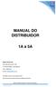 MANUAL DO DISTRIBUIDOR. 1A a 5A