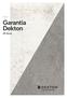 Garantia Dekton. 25 Anos