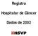 Registro. Hospitalar de Câncer