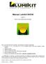 Manual Lumikit SHOW. Versão Lumikit Sistemas para Iluminação
