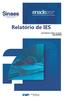 Sistema Nacional de Avaliação da Educação Superior. Relatório de IES UNIVERSIDADE FEDERAL DA BAHIA SALVADOR MINISTÉRIO DA EDUCAÇÃO