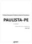 Prefeitura Municipal do Paulista do Estado de Pernambuco PAULISTA-PE. Cuidador. Portaria nº 188/2018, de 27 de abril de 2018