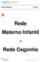 Rede Materno Infantil - Rede Cegonha