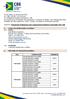 ASSUNTO: Disposições Preliminares dos Campeonatos Brasileiros Interclubes CBC/CBE. DIA COMPETIÇÃO HORÁRIO Florete Masculino Cadete