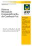 Síntese Mensal de Comercialização de Combustíveis