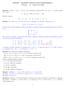 MAT2457 ÁLGEBRA LINEAR PARA ENGENHARIA I 3 a Prova - 1 o semestre de (a) 3; (b) 2; (c) 0; (d) 1; (e) 2.