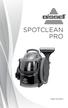 SPOTCLEAN PRO 1558 SERIES