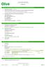 Ficha de dados de segurança conforme 1907/2006/EC (REACH), 2015/830/EU OLIVÉ C Aminopropyl(methyl) silsesquioxanes, ethoxy-terminated