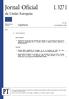 Jornal Oficial da União Europeia L 327 I. Legislação. Atos não legislativos. 61. o ano. Edição em língua portuguesa. 21 de dezembro de 2018.