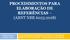 PROCEDIMENTOS PARA ELABORAÇÃO DE REFERÊNCIAS (ABNT NBR 6023:2018)